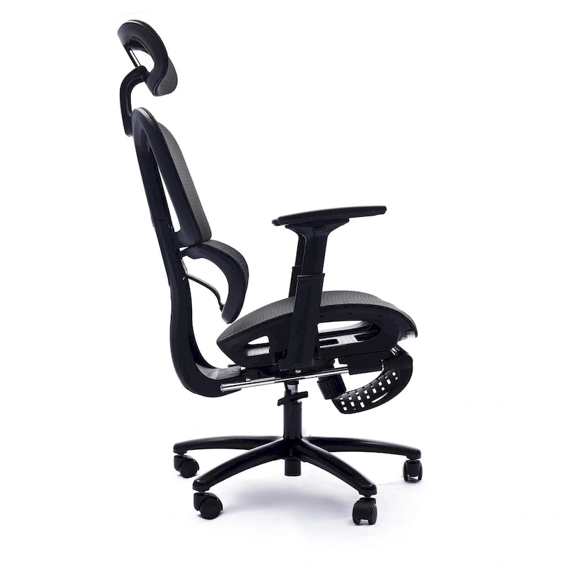 Sealy Huxley Ergonomic High-Back Mesh Office Chair with Adjustable Headrest and Armrests