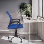 Ergonomic Breathable Mesh Office Chair  Adjustable Design with Lumbar Support and Enhanced Mobility with 360 Swivel Wheels