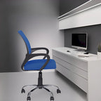 Ergonomic Breathable Mesh Office Chair  Adjustable Design with Lumbar Support and Enhanced Mobility with 360 Swivel Wheels