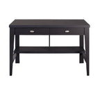 Folio 2-Drawer Small Desk with Shelves