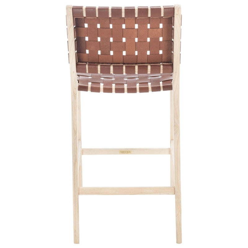 SAFAVIEH Nileema 27-inch Woven Counter Stool - 19.7 x 20.1 x 40.7 - 20Wx20Dx41H
