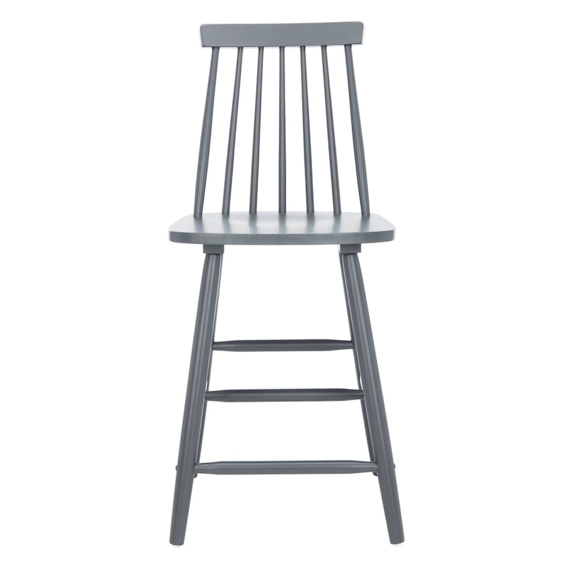 SAFAVIEH Zillah 24-inch Spindle Farmhouse Counter Stool (Set of 2) - 17.7 x 20.5 x 39.1 - 18Wx21Dx39H