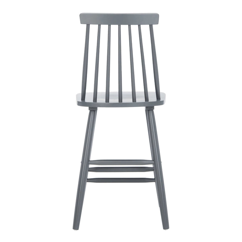 SAFAVIEH Zillah 24-inch Spindle Farmhouse Counter Stool (Set of 2) - 17.7 x 20.5 x 39.1 - 18Wx21Dx39H