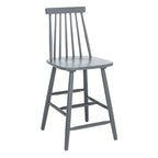 SAFAVIEH Zillah 24-inch Spindle Farmhouse Counter Stool (Set of 2) - 17.7 x 20.5 x 39.1 - 18Wx21Dx39H