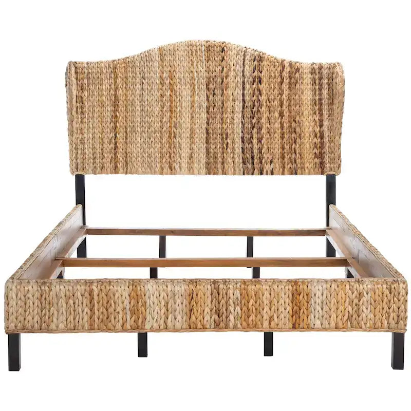 SAFAVIEH Regine Coastal Rattan Bed