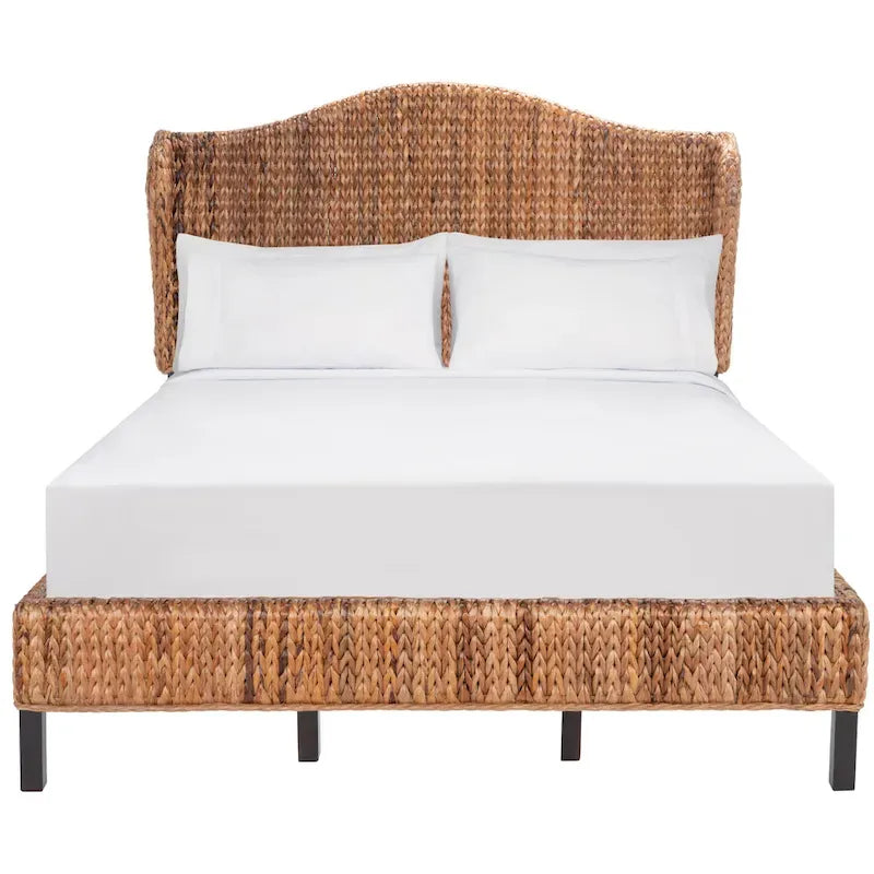 SAFAVIEH Regine Coastal Rattan Bed