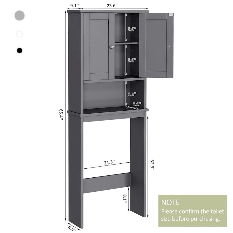 Futzca Over The Toilet Storage Cabinet