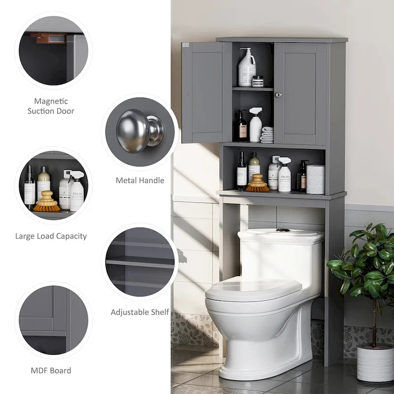 Futzca Over The Toilet Storage Cabinet