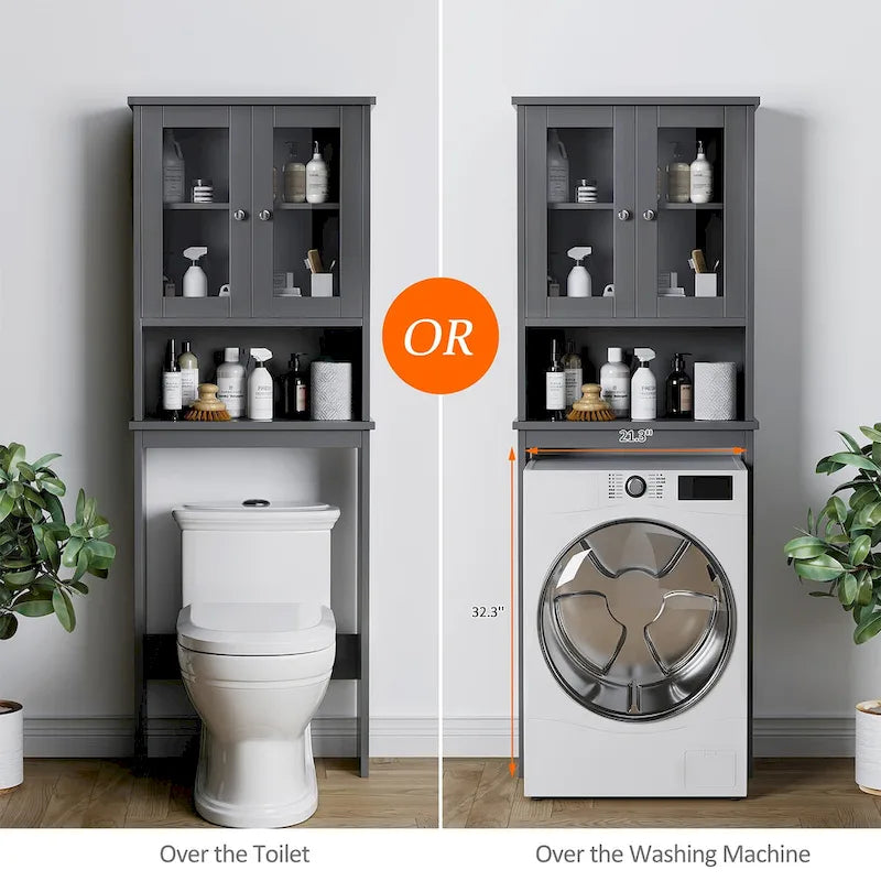 Futzca Over The Toilet Storage Cabinet