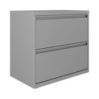Hirsh 30 Inch Wide 2 Drawer Lateral 101 File Cabinet, White