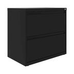 Hirsh 30 Inch Wide 2 Drawer Lateral 101 File Cabinet, White