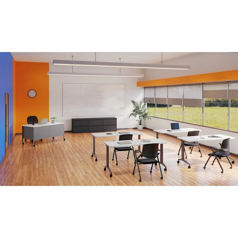 Hirsh 30 Inch Wide 2 Drawer Lateral 101 File Cabinet, White