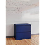 Hirsh 30 Inch Wide 2 Drawer Lateral 101 File Cabinet, White