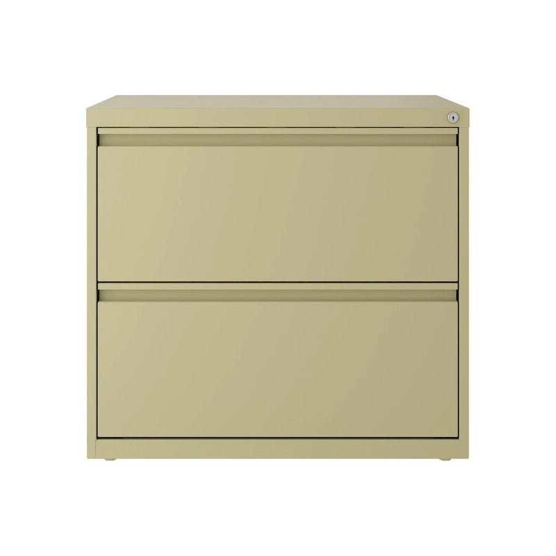 Hirsh 30 Inch Wide 2 Drawer Lateral 101 File Cabinet, White