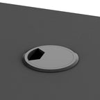 60 Large Home Office Corner Desk L-Shaped Computer Desk with Mouse Pad