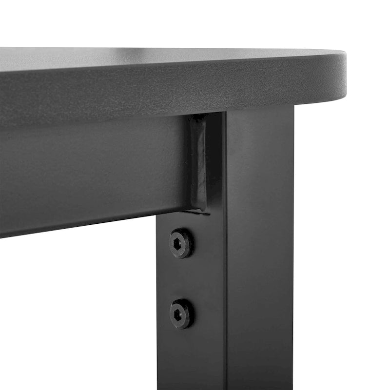 60 Large Home Office Corner Desk L-Shaped Computer Desk with Mouse Pad