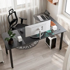 60 Large Home Office Corner Desk L-Shaped Computer Desk with Mouse Pad