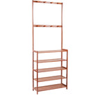 Entryway Shoes Rack Stand Storage Shelf Bamboo