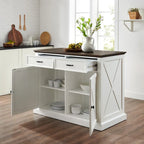 Crosley Clifton Kitchen Island - 23.63d x 47.75w x 36.25h