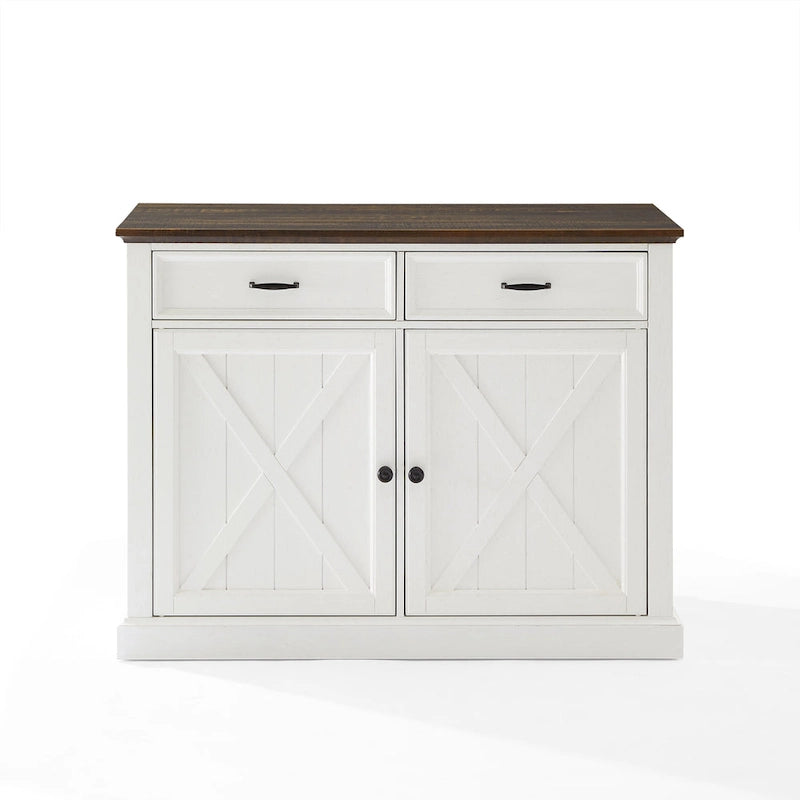 Crosley Clifton Kitchen Island - 23.63d x 47.75w x 36.25h