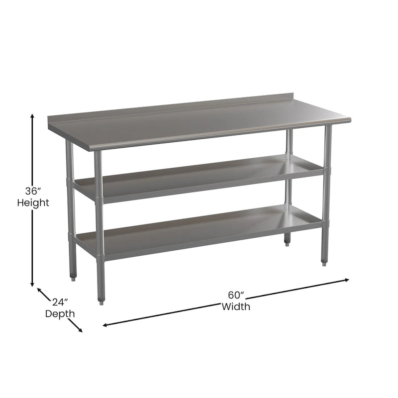 Stainless Steel Kitchen Work Table