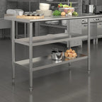 Stainless Steel Kitchen Work Table