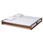 Klara Modern and Contemporary Expandable Twin to King Bed Frame