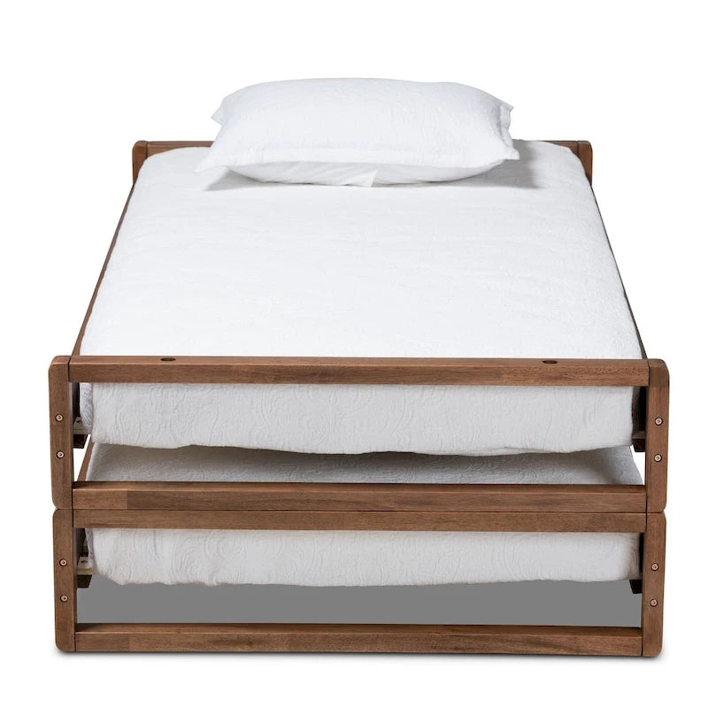 Klara Modern and Contemporary Expandable Twin to King Bed Frame