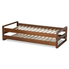 Klara Modern and Contemporary Expandable Twin to King Bed Frame