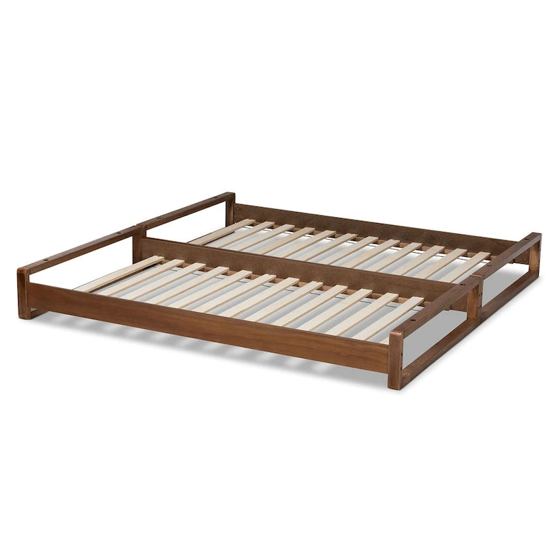 Klara Modern and Contemporary Expandable Twin to King Bed Frame