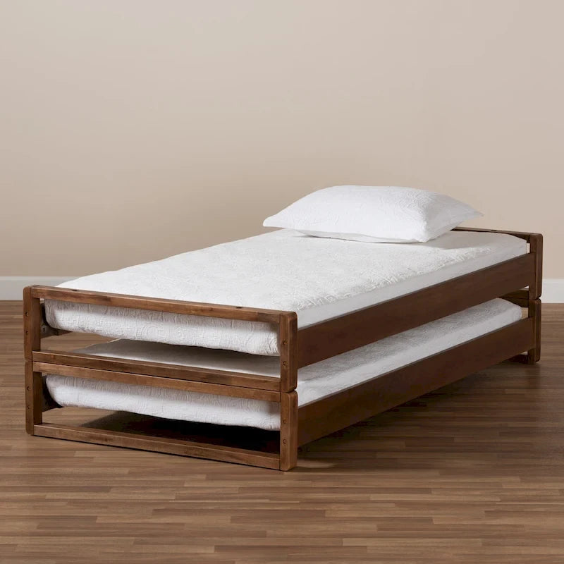 Klara Modern and Contemporary Expandable Twin to King Bed Frame