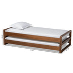 Klara Modern and Contemporary Expandable Twin to King Bed Frame