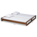 Klara Modern and Contemporary Expandable Twin to King Bed Frame