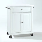 Crosley Portable Granite Top Kitchen Cart - 31W x 18D x 35.5H