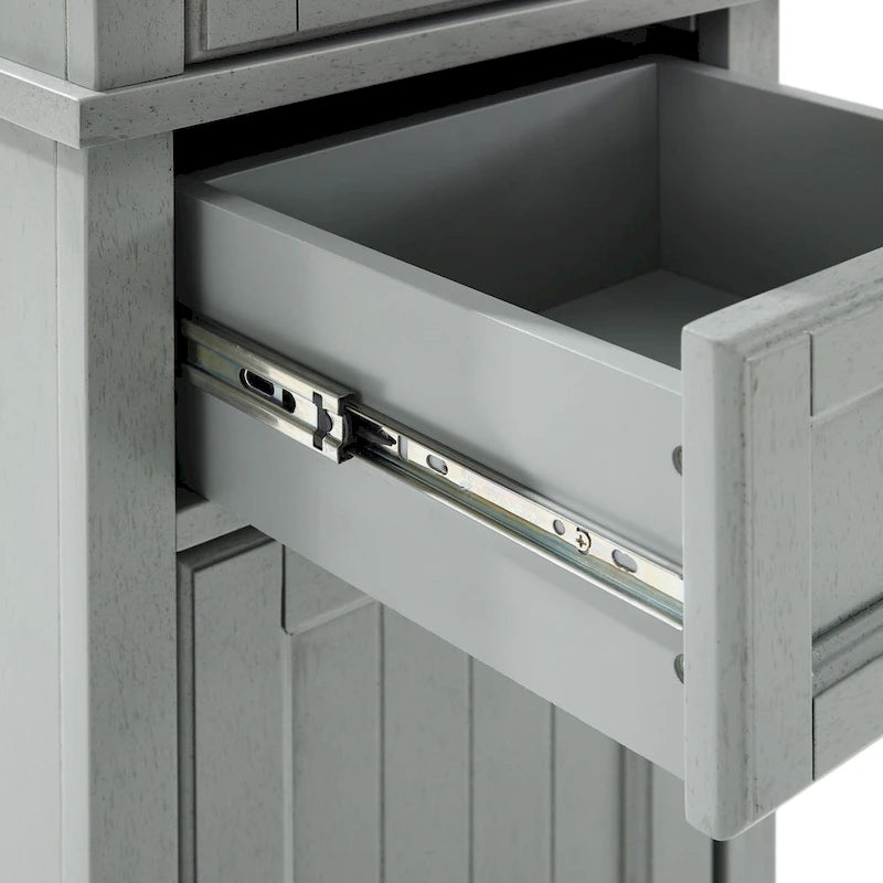 Crosley Seaside Tall Linen Cabinet