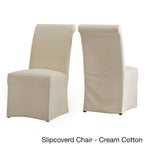 Potomac Slipcovered Rolled Back Parsons Chairs (Set of 2) by iNSPIRE Q Artisan
