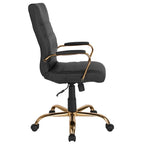 High Back LeatherSoft Executive Swivel Office Chair with Chrome Base