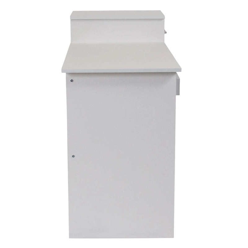 Computer Desk with Shelves and Drawer