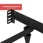 Atlas-Lock Keyhole Bed Frame Twin/Full with Glides