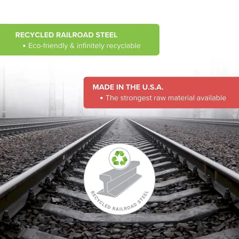 Atlas-Lock Keyhole Bed Frame Twin/Full with Glides