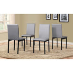 Roundhill Furniture Citico Metal Faux Marble Top 5-piece Dinette Set
