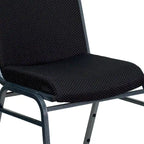 4 Pack Heavy Duty Stack Chair - 21D x 19.75W x 31.25H
