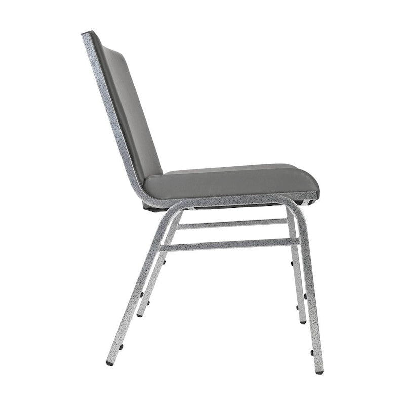 4 Pack Heavy Duty Stack Chair - 21D x 19.75W x 31.25H