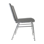 4 Pack Heavy Duty Stack Chair - 21D x 19.75W x 31.25H