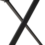 Vae Industrial Black 59-inch Metal Computer Desk with USB by Furniture of America