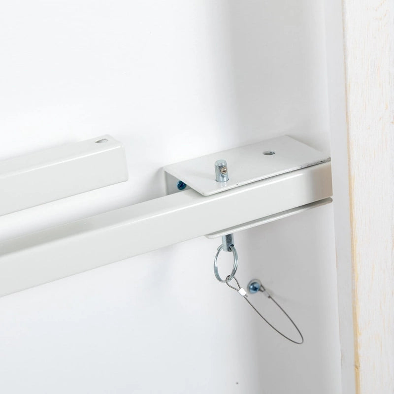 8' x 40 Rectangular Antique Rustic Solid Pine Folding Farm Table - 96D x 40W x 30H