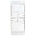 8' x 40 Rectangular Antique Rustic Solid Pine Folding Farm Table - 96D x 40W x 30H