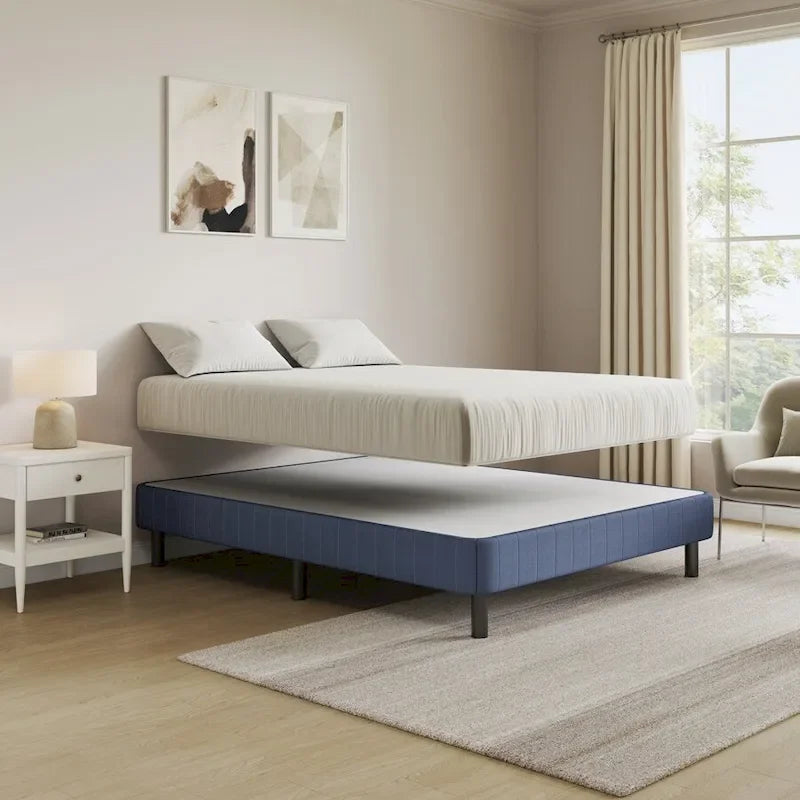 Hollywood Bed Frame King Enforce Platform Base and Metal Box Spring