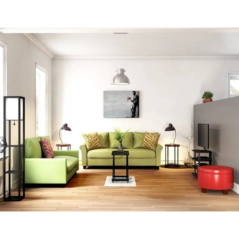 Porch & Den St. Marks 4-tier Corner TV Stand