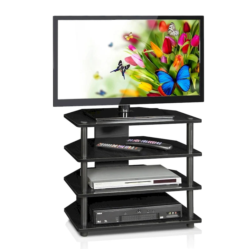 Porch & Den St. Marks 4-tier Corner TV Stand